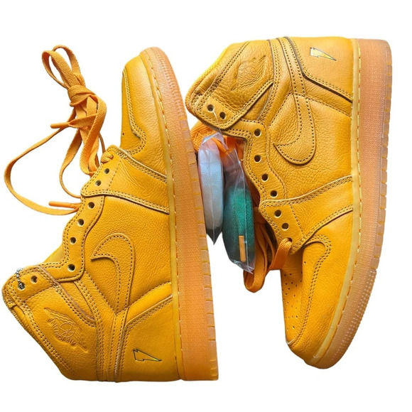 Nike Jordan 1 New Retro High Gatorade orange peel Size 7Y - Picture 4 of 7